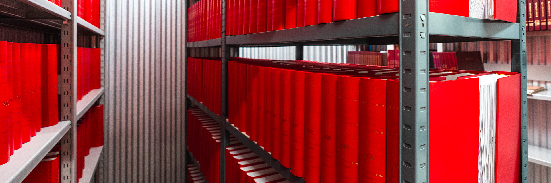 Archivio di Atti Notarili in un Deposito di Maxicubo