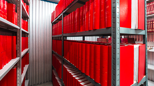 Archivio di Atti Notarili in un Deposito di Maxicubo