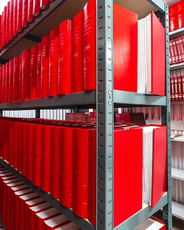 Archivio di Atti Notarili in un Deposito di Maxicubo