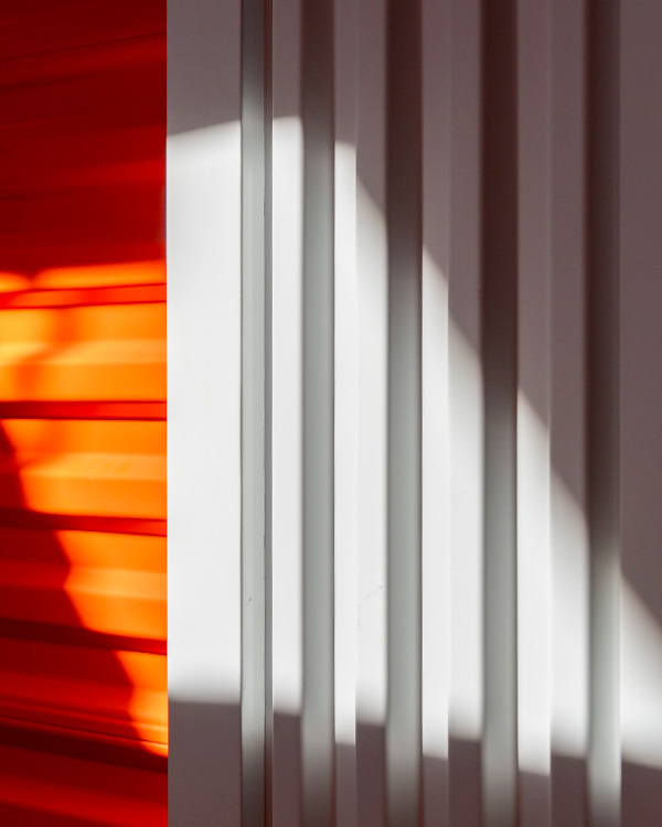 Texture Serranda di Sicurezza di un Deposito Maxicubo